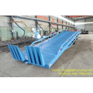 China Hydraulic Mobile Loading Ramp for Sale 6, 8, 10, 12 Tons for Truck supplier