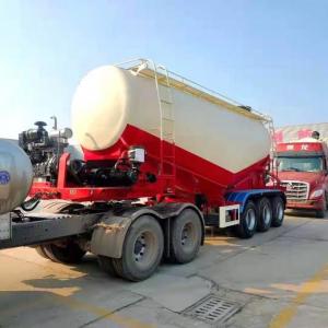 China Powder Custom Semi Trailer High Capacity Height Truck Tipper Semi Trailer supplier