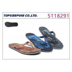 China Summer Men Rubber Slipper EVA Flip Flop Beach Slide Slipper supplier