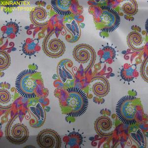 China F5107 shiny poly satin fabric supplier