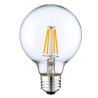 4W G125 E26 LED Sapphire Filament Global Bulb for Manual Button and Dimming Support