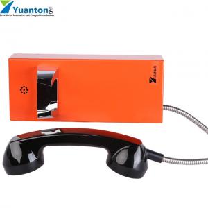 Hotline Emergency SIP Vandal Resistant Telephone Cold Rolled Steel Body For Public / Prison