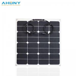 China ETFE Flexible 12V 60w Cell Solar Panel For Solar Camping Rv Marine Boat supplier