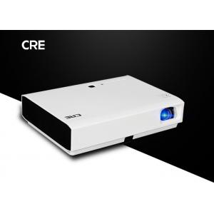 China Mini Portable LED Home Theater Projector , ANSI Lumens Projector White Color wholesale