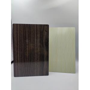 Solid Color Fire Rated ACP Sheets 4.0mm Plastic Board High Gloss 1220mm * 2440mm