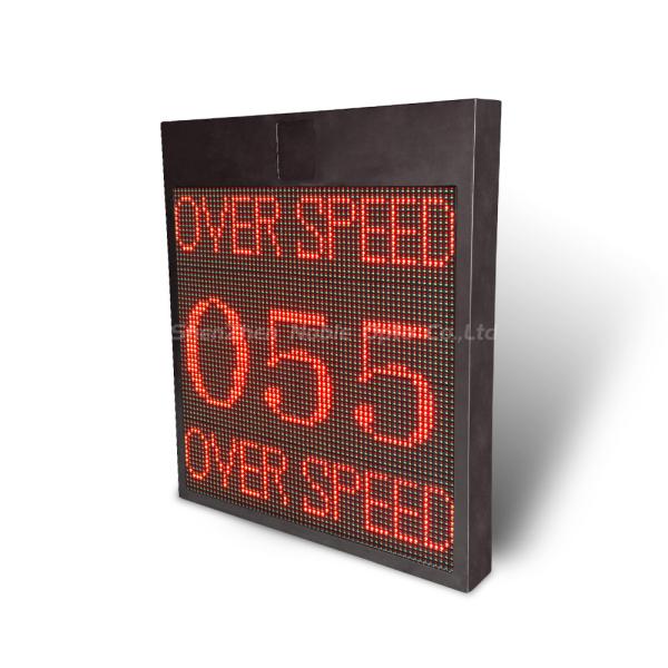 Indicadores de velocidad de radar de pantalla LED con certificación CE de cámara LPR