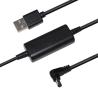 1.5m 2m USBから12Vステップアップ変換ケーブル 5521MMジャック