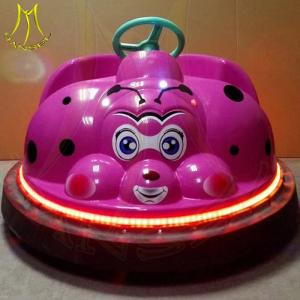 China Hansel hot selling mini coin operated kids ride on plastic bumper toy car supplier