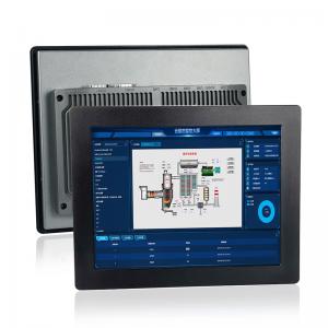 RS232 RS485 Industrial Personal Computer , 12" Resistive Touch Fanless Small Pc