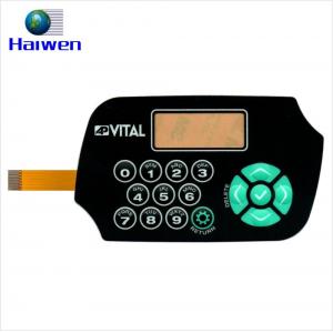 China Custom Screen Printing FPC Membrane Switch Keypad With Polyester Dome supplier