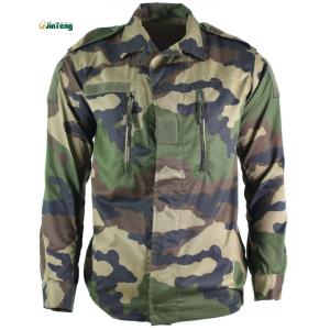 China Camouflage French F2 Uniform Double Reinforced Elbow Military Garments supplier