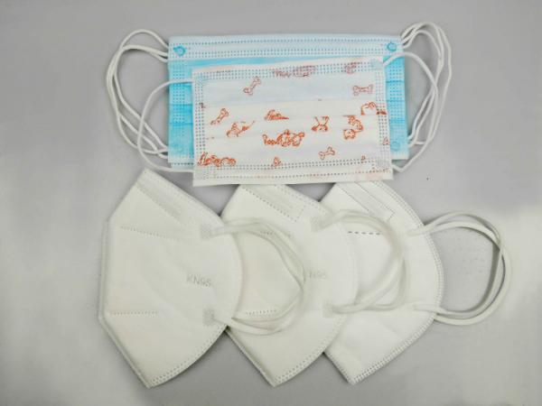 KN95 Face Mask Bacteria Filtration Efficiency: 95% Without Valve 10PCS/bag