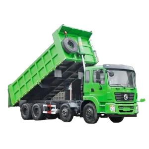 China Shacman 8x4 Heavy Dump Truck 31T - 40T Capacity For Heavy Duty Work And Tough Terrain wholesale