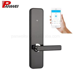 High Security Digital Keypad Door Lock Support Passcode Card And Key Open