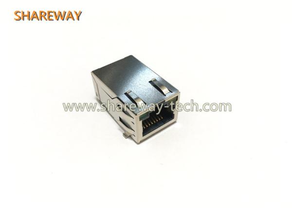 High-Efficiency PoE RJ45 Connector with Integrated Transformer for High-Performance Ethernet Applications 1000 Base-T