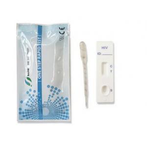 One Step Saliva Test Kit Rapid Diagnostic 4.0mm Hiv Determine Test