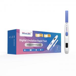 China Ovulation And Pregnancy Digital LH Test Kit Strips 5mins HCG Fertility Test supplier