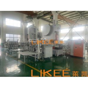 Fully Automatic 80Ton Aluminium Foil Container Production Line Operation Easily