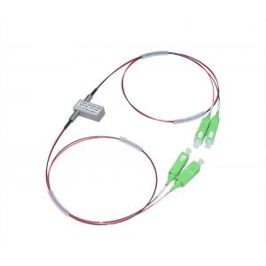 2x2 Bypass Mechanical Fiber Optic Switch 1310/1550nm for Optical network protection