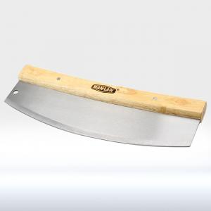 China Sharp Rocker Blade BBQ Tools Rocking Pizza Cutter Stainless Steel Cutting Blade supplier