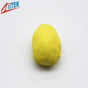 Yellow Thermally Conductive Putty For Radiating Modules Components High Performance