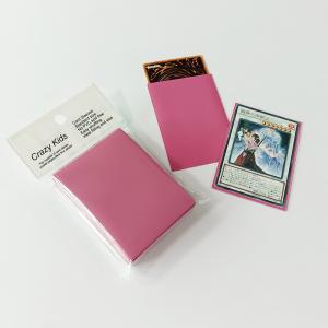 CPP Pink Color Card Sleeves 59X86mm YGO Matte Small Size Fit
