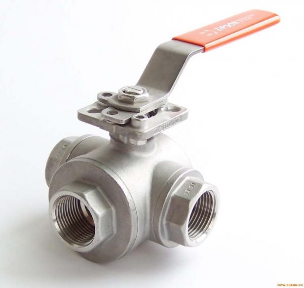 PTFE Seats Trunnion Mounted Ball Valve , Seal Structure Floating Ball Check