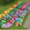 Giant Outdoor Inflatable Obstacle Course For Adults And Kids Play
