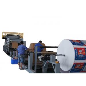 Professional Automatic Paper Bag Manufacturing Machine With Servo System Automatic Delivering Out Unit