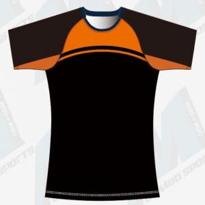 China 3XL Sublimated Rugby Jerseys , BSCI Mens Striped Rugby Shirt supplier