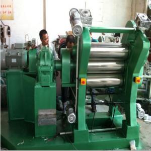 Four / Five / Six Roll Calendering Machine , Pvc Sheet Production Line