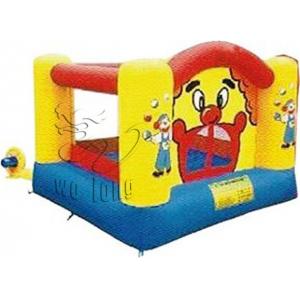 Indoor inflatable clown bouncers for kids, bouncy castle commercial