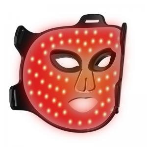 Wireless LED Light Therapy Face Mask Power Rechargeable For Skin Smooth
