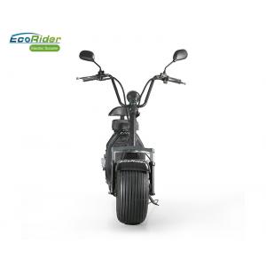 Two Wheeled Electric Scooters 60 Voltage Electric Motorcycle With Removable Lithium Battery