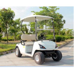 Chariot à golf à piles de golf de Seater du blanc 2 de passager électrique de chariot