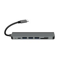 China MacBook 7 In 1 HDMI SD TF Usb C Charging Docking Station on sale