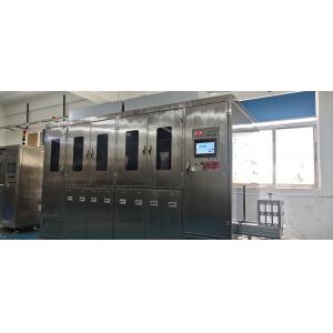 1-10 rpm Automatic Basket Washer , Stable Industrial Basket Cleaner Equipment