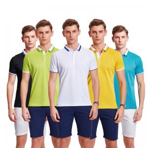 Flyita Sport Tee Shirt Breathable Quick Dry Golf Polo Shirts For Men