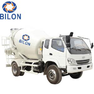China 3m3 Concrete Mixer Truck With 4 Wheel Driver , 2 Wheel Steering supplier