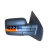 Ford F150 2011-2015 Side Mirror with LED Light Black ABS Plastic