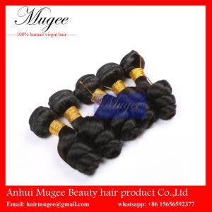 China Full cuticle virgin hair brazilian loose weave hair weave,human hair extension supplier