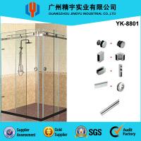 Frameless Glass Rectangular Shower Room Stainless Steel Sliding Door Accessories