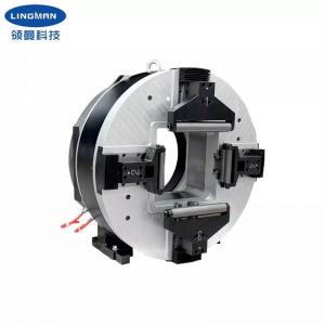 4 Jaw Pneumatic Rotary Chuck for Laser Machine , Lathe Machines , Electric Machines