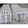 China Anti Corrosion Flat F Type PTFE Immersion Heaters For Chemical Plating Processing wholesale