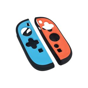 China Thickened Texturing Surface Two-Tone Joycon Controller Silicone Handle Case for Nintendo Switch 2 wholesale
