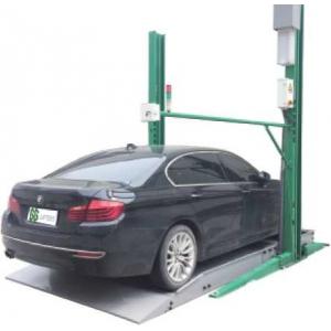 2 Level Two Post Residential Car Parking Lifts Vertical Vhicles Storage