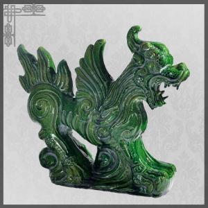 SGS Garden Building Chinese Kylin Ornament Chinese Porcelain Figures Waterproofing