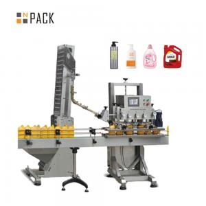 China Automatic 6 Wheel Pet Wine Bottle Screw Capping Machine Manufacturer supplier