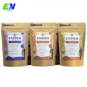 China Custom Compostable Loose Leaf Tea Packaging Laminated Material supplier