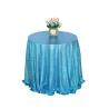 China Customized Size Cheap Sequin Fabric Elegant Round Tablecloth wholesale